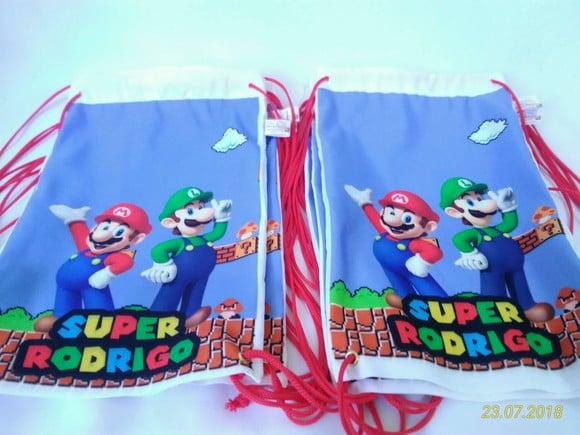 Mochila infantil Mario Bross