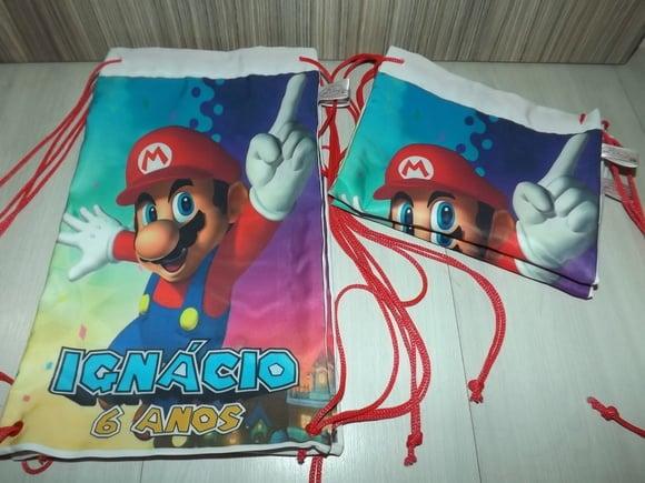 Mochila infantil Mario Bross