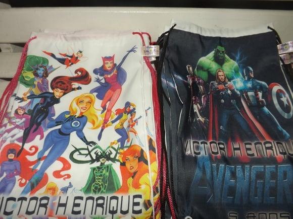 Mochila Infantil Personalizada Avengers
