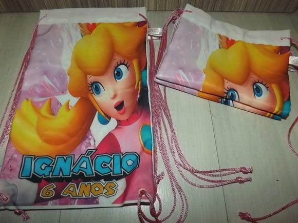 Mochila infantil princesa Mario