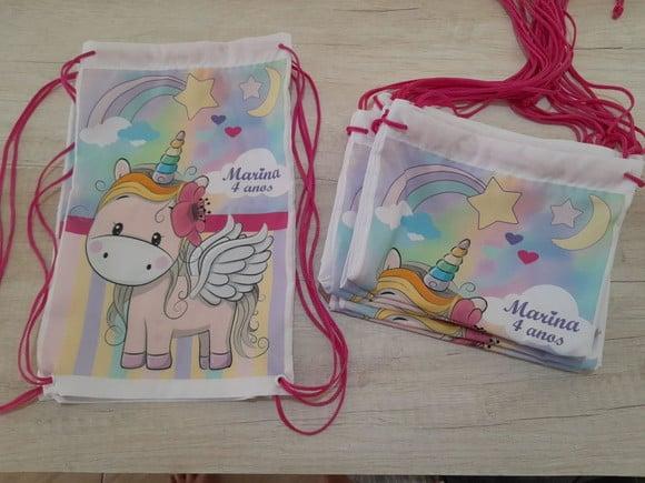 Mochila Infantil Unicórnio