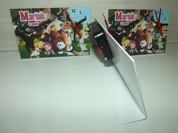Relógio De Mesa A Menina E O Urso