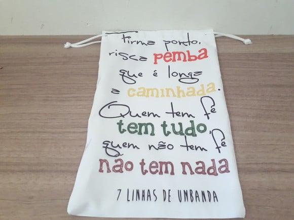 Sacolinha para Contas Personalizadas