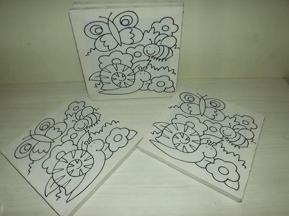 Tela de Pintura Personalizada Jardim Encantado