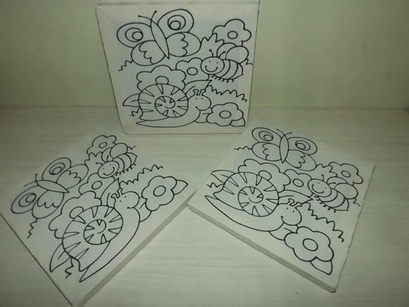 Tela de Pintura Personalizada Jardim Encantado