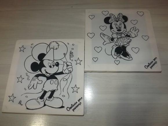Tela de Pintura Personalizada Mickey
