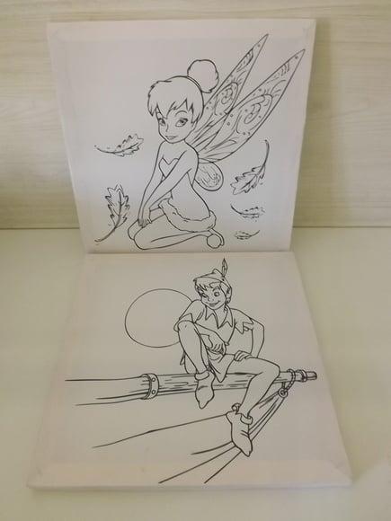 Tela de Pintura Personalizada Peter Pan