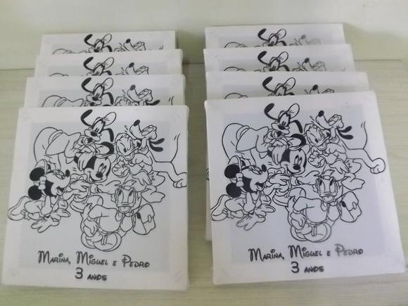 Tela de Pintura Turma do Mickey