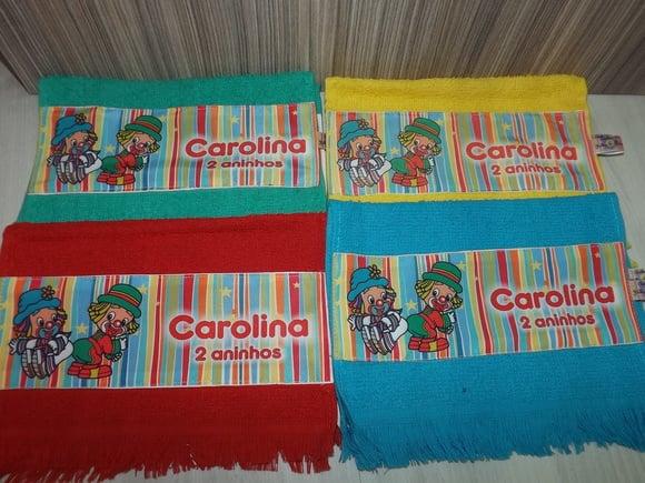 Toalhinha de mão personalizada