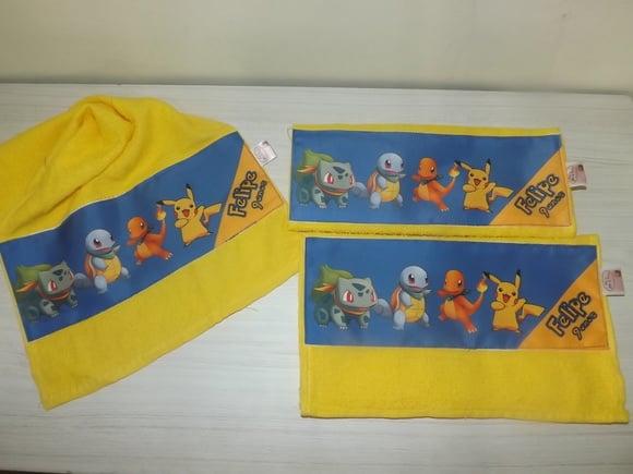 Toalhinha de mão Pokemom