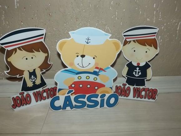 Totem Personalizado 3D - Marinheiro P