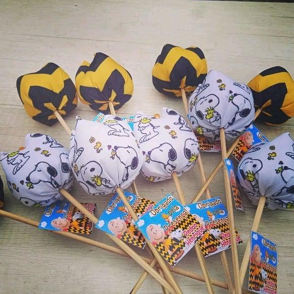 Tulipas de tecido Personalizada Snoopy