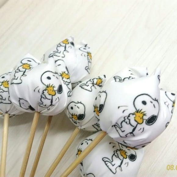 Tulipas de tecido Personalizada Snoopy
