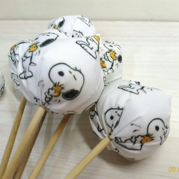 Tulipas de tecido Personalizada Snoopy
