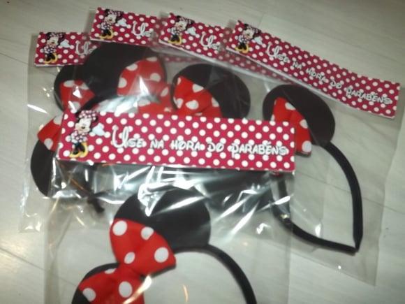 Arco Minie com Lapela Personalizada