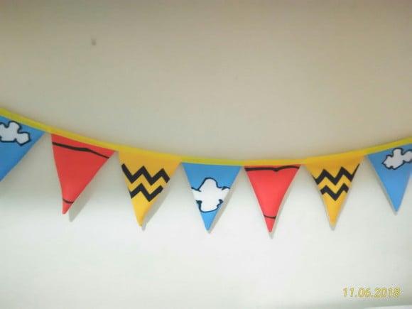 Bandeirola Personalizada Snoopy