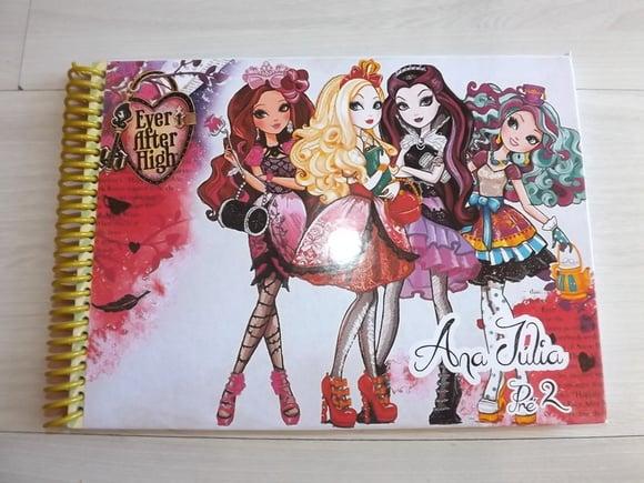 Caderno Personalizado Ever After High