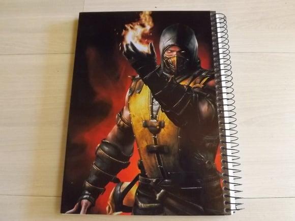 Caderno Personalizado Mortal Kombat