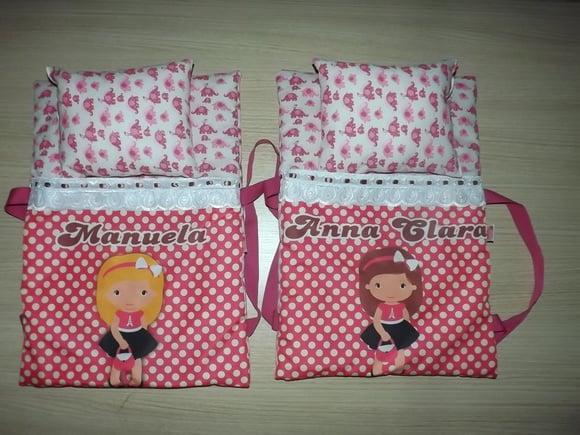 Caminha de Boneca Portátil Personalizada