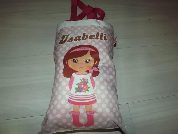 Caminha de Boneca Portátil Personalizada