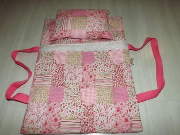 Caminha de Boneca Portátil Personalizada