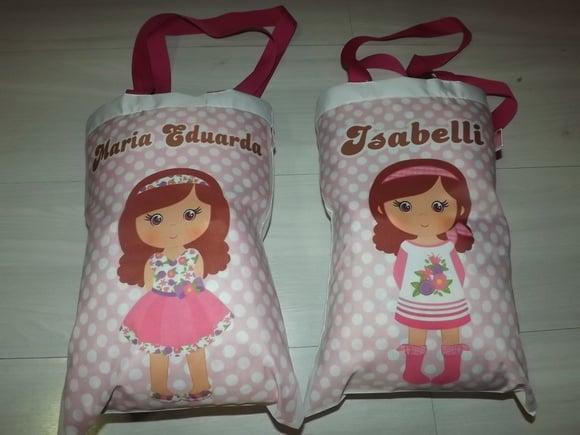 Caminha de Boneca Portátil Personalizada