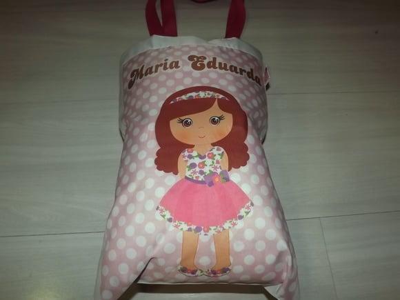 Caminha de Boneca Portátil Personalizada