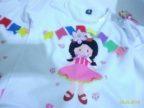 Camisa Customizada Festa Junina