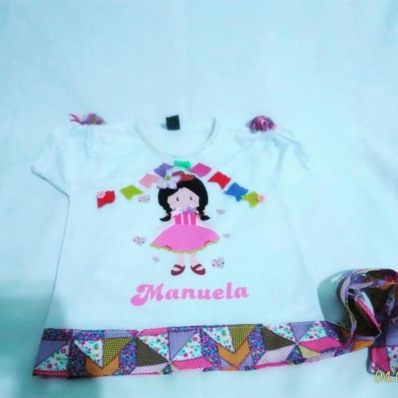 Camisa Customizada Festa Junina