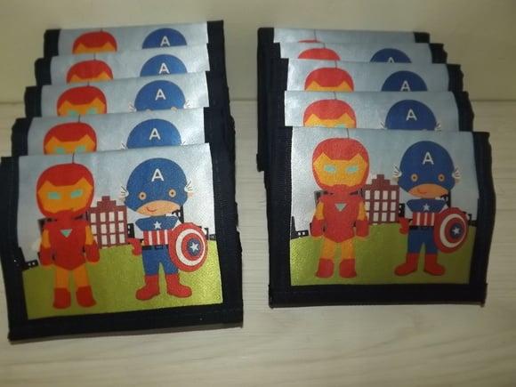 Carteira Heróis Cute