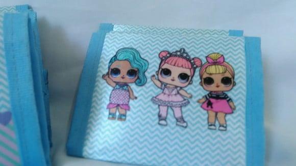 Carteira LOL SURPRISE Menina Azul