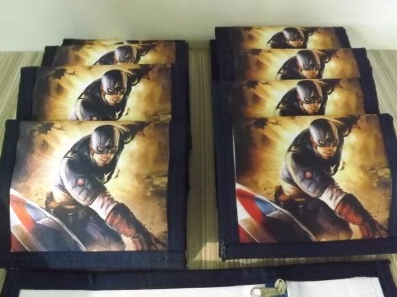 Carteira Personalizada Capitão América