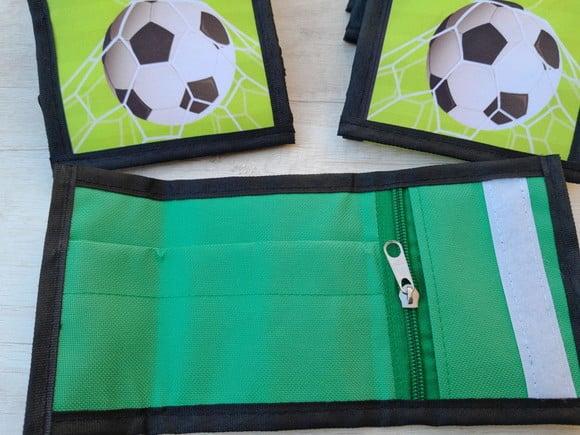 Carteira Personalizada Futebol Menino