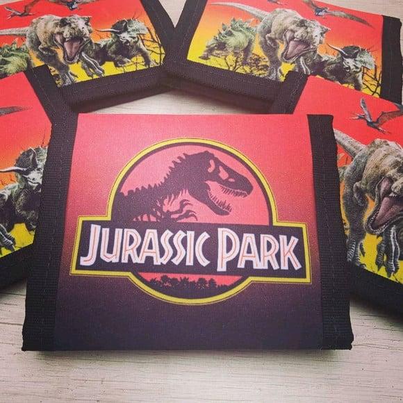 Carteira Personalizada Jurrasic Park
