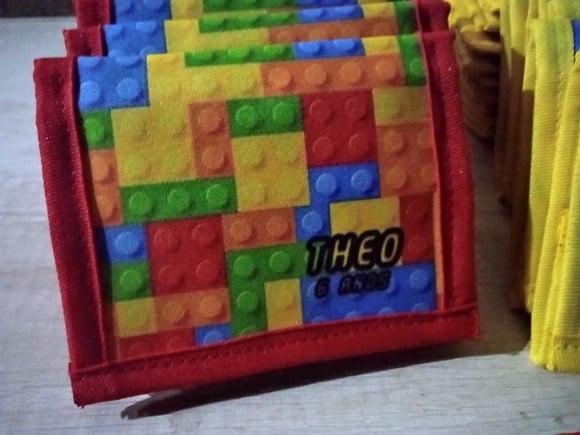 Carteira Personalizada Lego