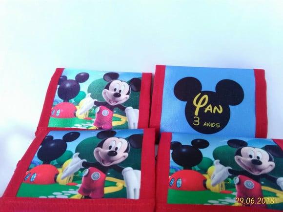 Carteira Personalizada Mickey