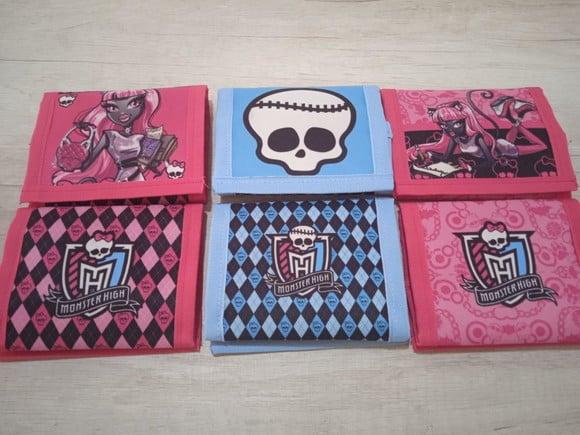 Carteira Personalizada Monster High Menino