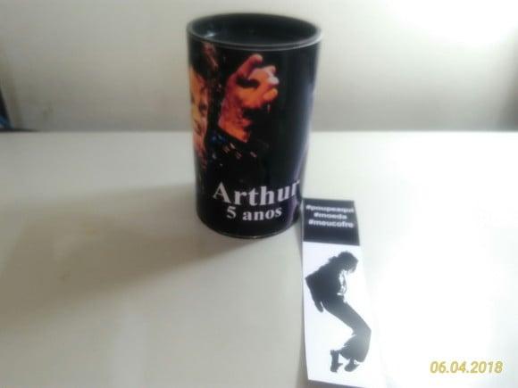 Cofrinho Personalizado Michael Jackson