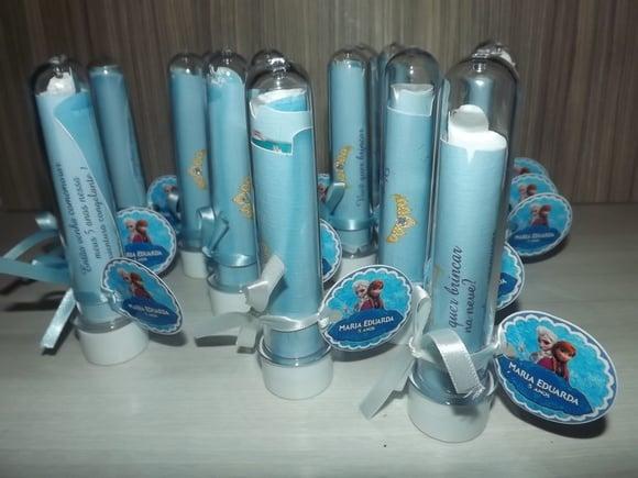 Convite Tubete Frozen