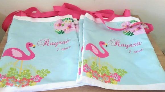 Eco Bag Flamingo