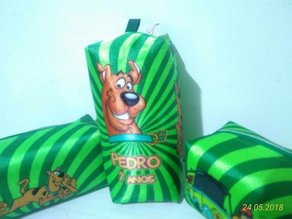 Estojo box Personalizado Scooby Doo