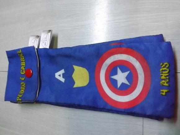 Estojo Personalizado - Capitão América