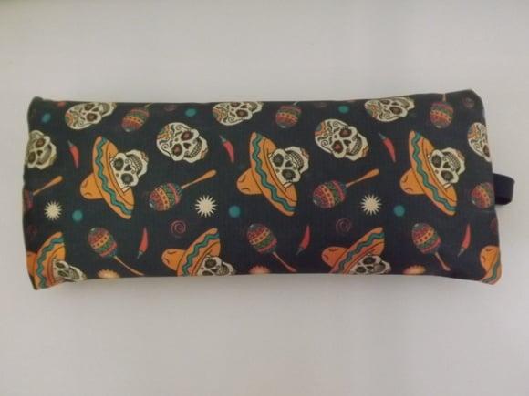 Estojo Personalizado Caveira Mexicana Verde