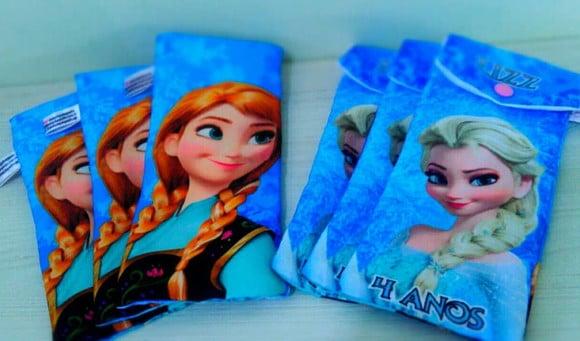 Estojo Personalizado Fino - Frozen