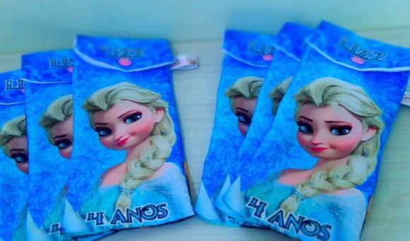 Estojo Personalizado Fino - Frozen