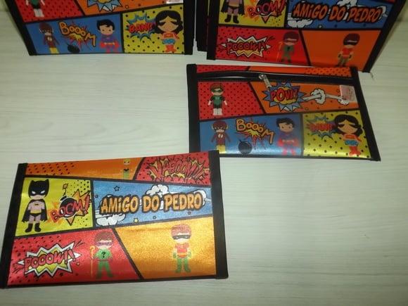 Estojo Personalizado Liga da Justiça