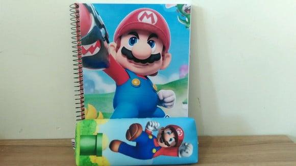 Kit Aula Personalizado Mario Bross