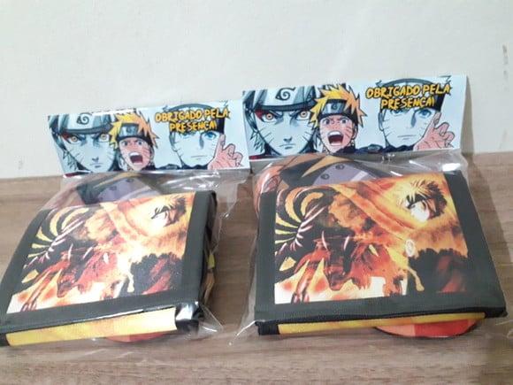 Kit Carteira e Tapa Olho Naruto