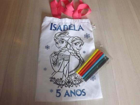 Kit De Colorir Frozen