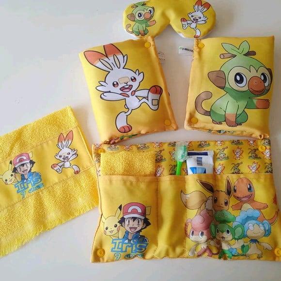 Kit Festa do Pijama Pokémon Turma